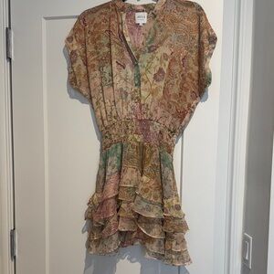 Misa Los Angeles Paisley Mini Dress - Multicolor